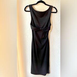 Diane Von Furstenberg Black Wool Dress 6